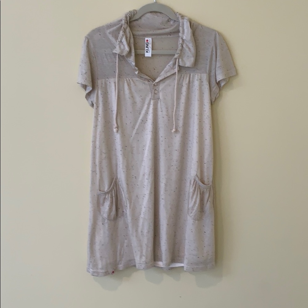 🔥2 FOR $20 💥Jersey Shortsleeve Dress w/Pockets